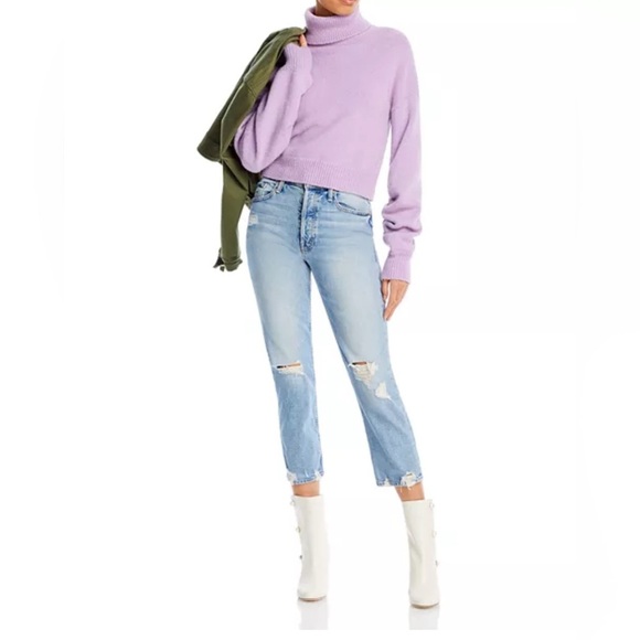 A.L.C. Taryn Wool Blend Turtleneck Sweater - Size Large - Picture 2 of 11